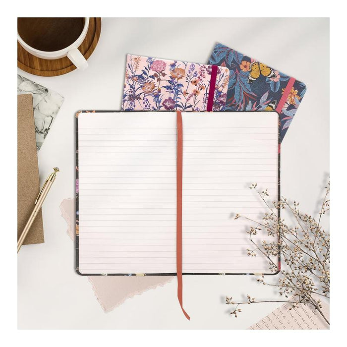 Pukka Bloom Softcover Notebook 13x21cm Blue P9491BPM_6