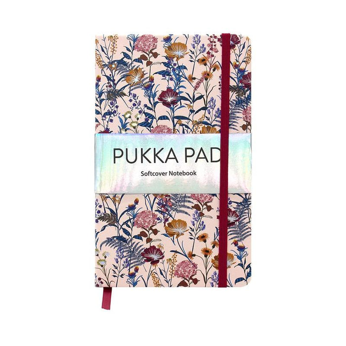 Pukka Bloom Softcover Notebook 13x21cm Cream P9493BLM_1