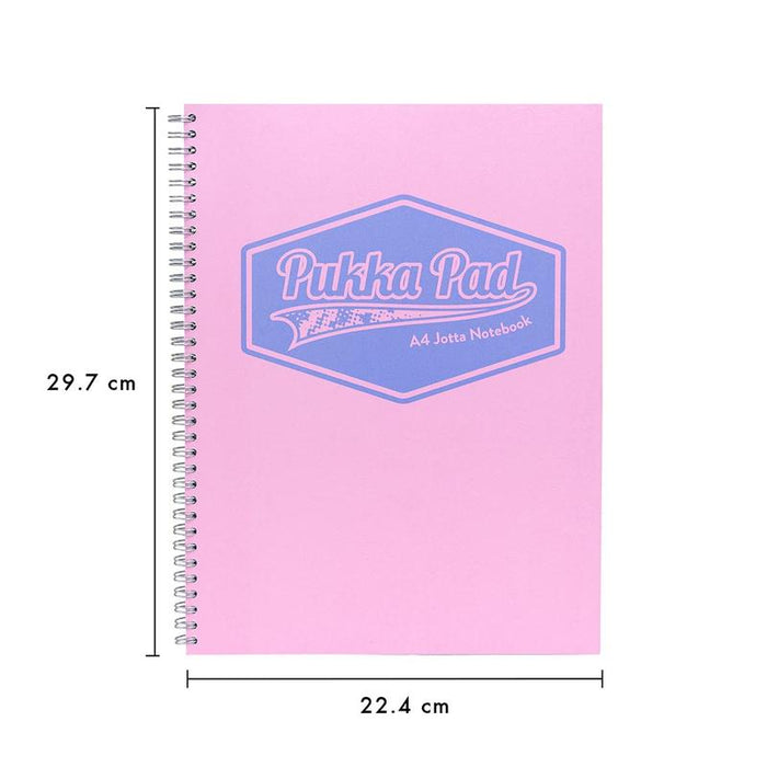 Pukka Pastel Jotta Notebook A4 Pink P8628PSTPK_5