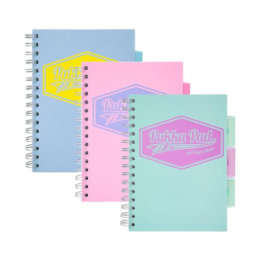 Pukka Pastel Project Book A5 Blue P8631PSTBE_2