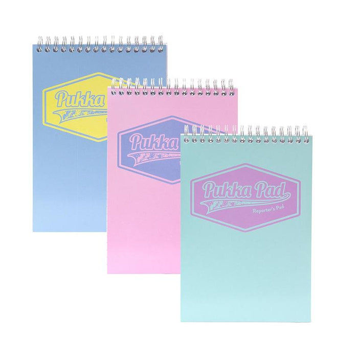Pukka Pastel Reporters Notepad Blue P8907PSTBE_2