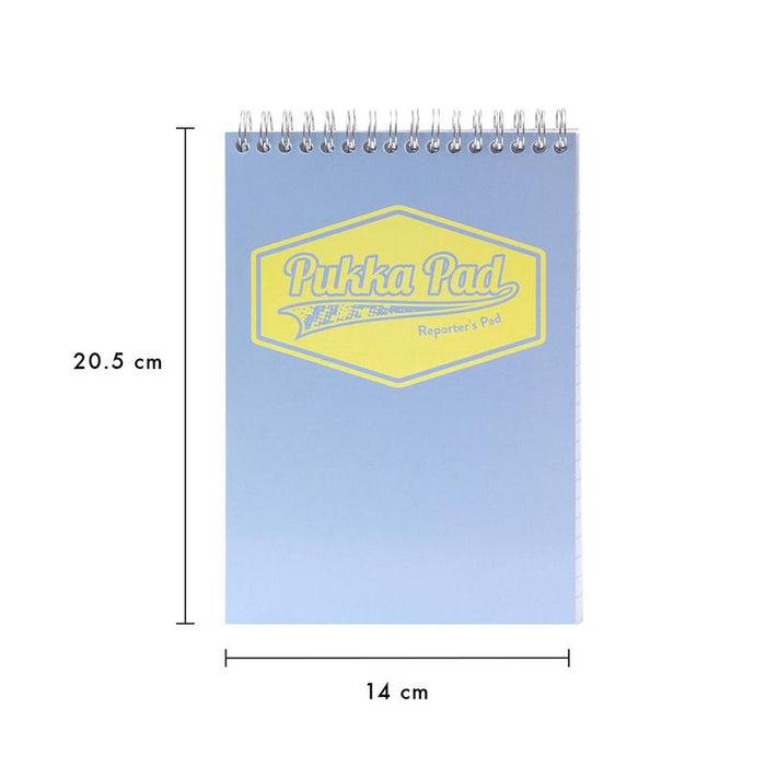 Pukka Pastel Reporters Notepad Blue P8907PSTBE_4