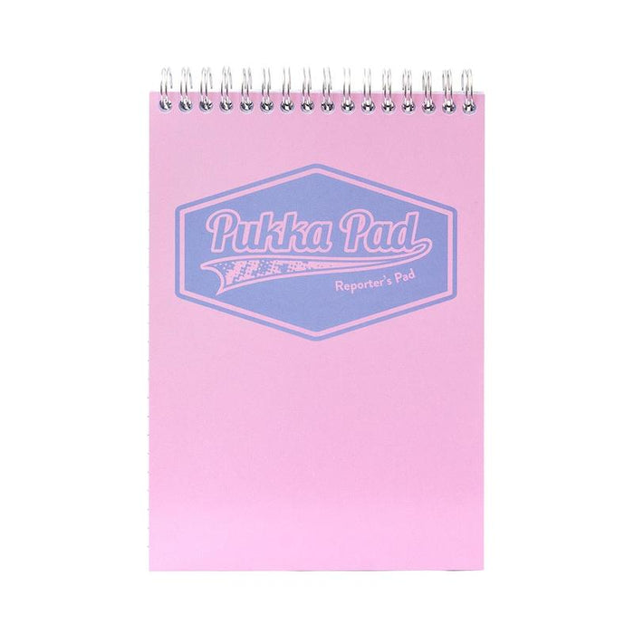 Pukka Pastel Reporters Notepad Pink P8907PSTPK_1
