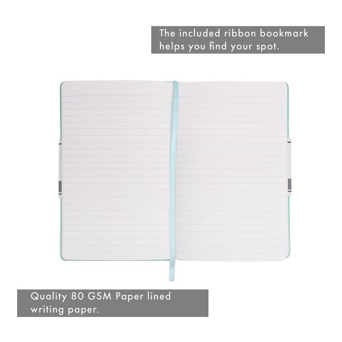 Pukka Signature Soft Cover Notebook 13x21cm Lined Mint P7748SIG_3