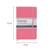Pukka Signature Soft Cover Notebook 13x21cm Lined Pink P7750SIG_2