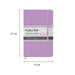 Pukka Signature Soft Cover Notebook 13x21cm Lined Purple P7751SIG_2