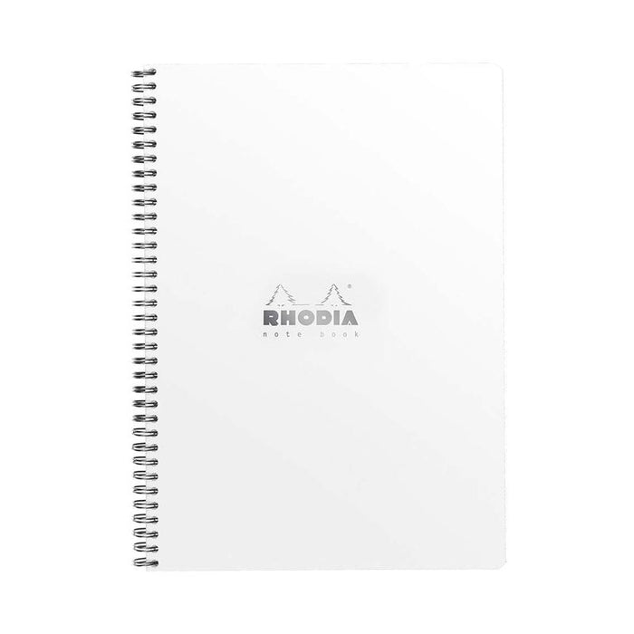 Rhodia Classic Notebook Spiral A4+ Grid White C193001C_1
