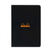 Rhodia Classic Notebook Stapled A4 Lined Black C119169C_1