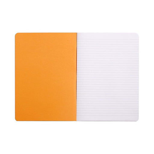 Rhodia Classic Notebook Stapled A4 Lined Orange C119168C_2