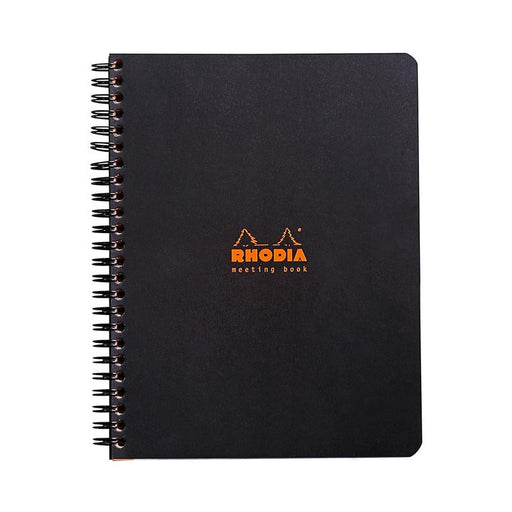Rhodia Meeting Book Spiral A5+ Black C193419C_1