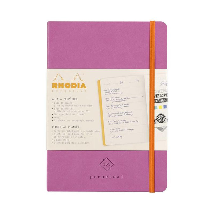 Rhodia Perpetual Diary A5 Lilac C117191C_1