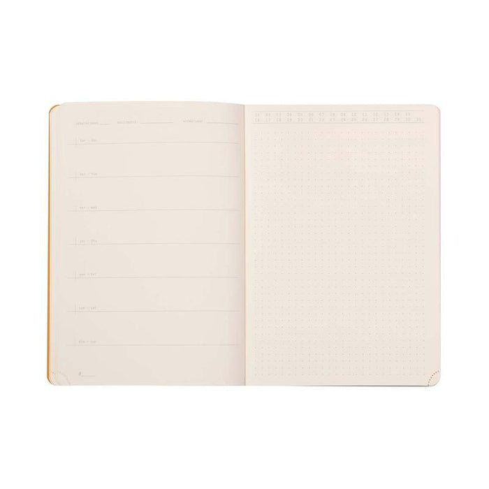 Rhodia Perpetual Diary A5 Poppy C117193C_3