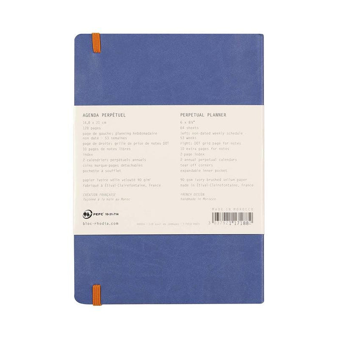 Rhodia Perpetual Diary A5 Sapphire C117188C_7