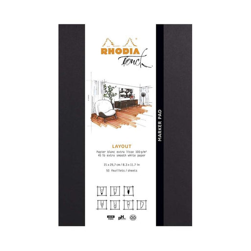 Rhodia Touch Marker Pad A4+ Blank C116101C_1