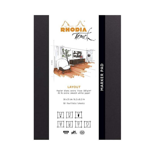 Rhodia Touch Marker Pad A5+ Blank C116100C_1