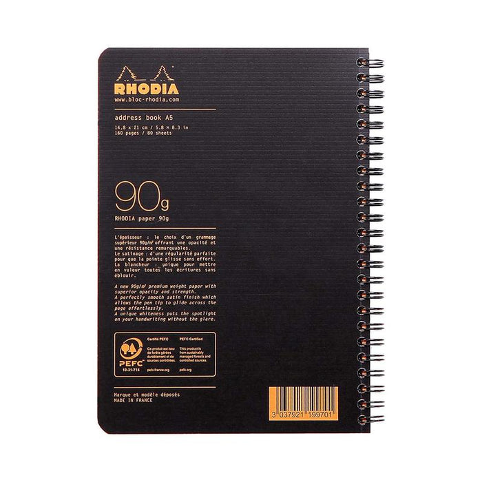 Rhodiactive Address Book A5 C119970C_4