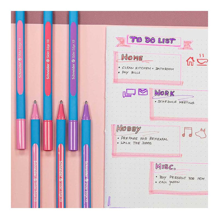 Schneider Ballpoint Pen Slider Edge XB Pastel Lilac S152228_3