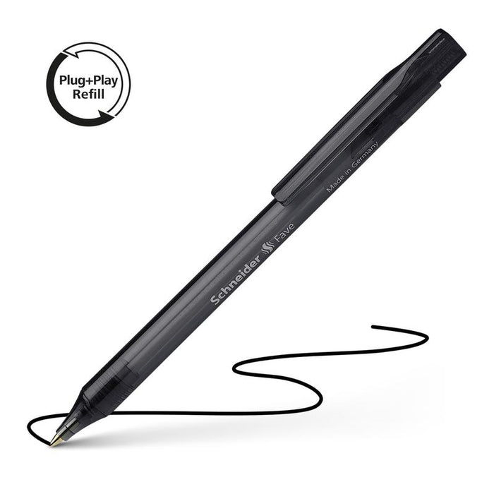 Schneider Ballpoint pen Fave Black S130401_1