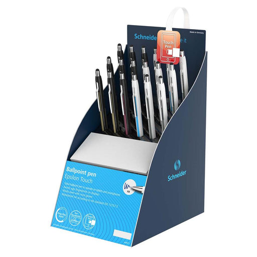 Schneider Epsilon Touch Ballpoint Pen 18pcs Extra Broad Blue_1
