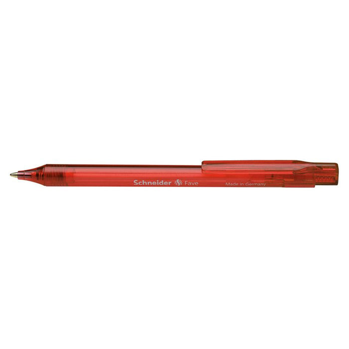 Schneider Fave Red Ballpoint Pen Medium Tip S130402_2