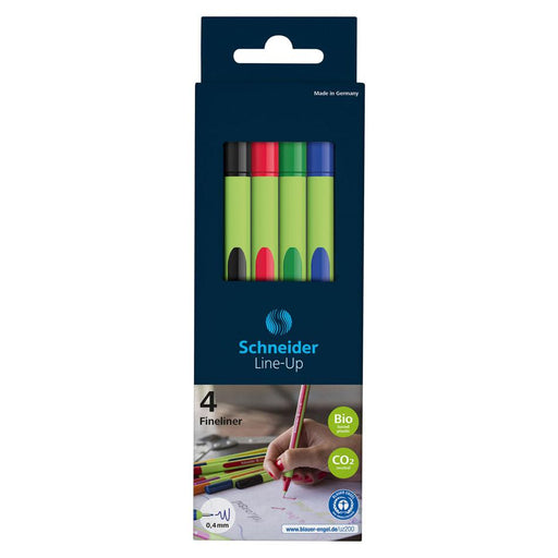Schneider Fineliner 0.4mm Pencil Case - 4 Colors S191094_1