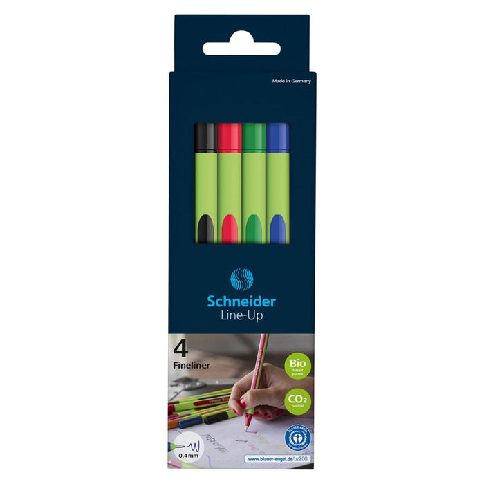Schneider Fineliner 0.4mm Pencil Case - 4 Colors S191094_1