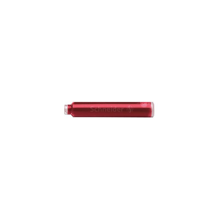 Schneider Fountain Pen Ink Cartridge Red Box 6 pieces S6602_1