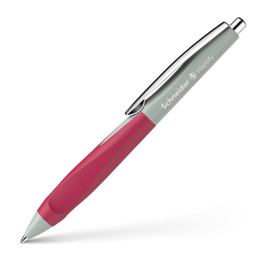 Schneider Haptify Ballpoint Pen Medium Blue Ink Sage GreyMagenta_2