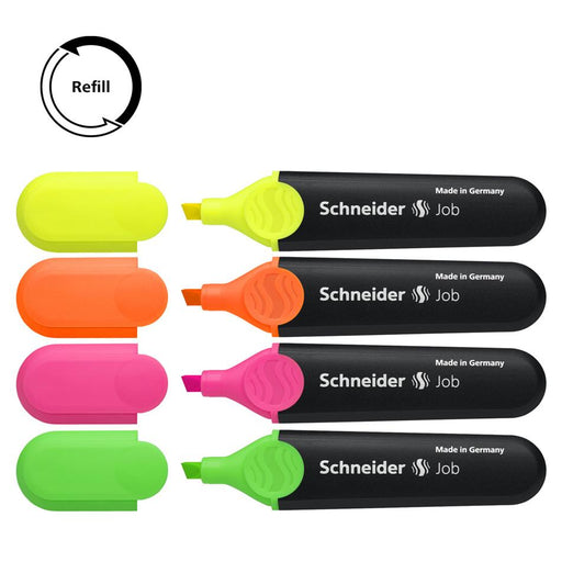 Schneider Job Highlighter Wallet 4 Assorted Colors S1500_2