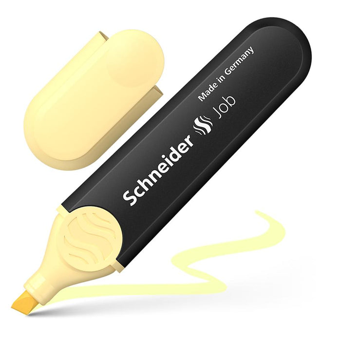 Schneider Job Pastel Highlighter Vanilla Chisel Tip S1525_1