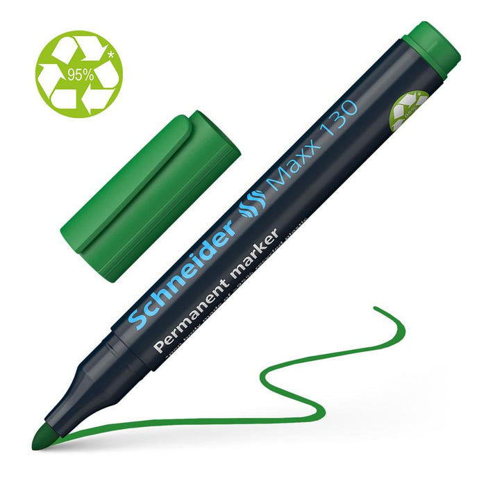Schneider Maxx 130 Permanent Marker Green 1-3mm Tip_1