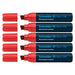 Schneider Maxx 280 Red Permanent Marker, Chisel Tip, 4-12mm_6