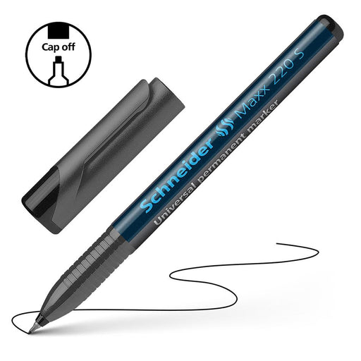 Schneider Maxx Superfine Black Permanent Marker 0.4mm_1