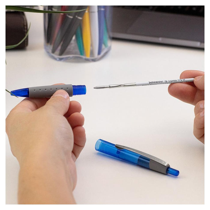Schneider Medium Black Ink Refill Blister 2-Pack S77120_3