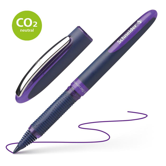 Schneider One Business Rollerball Pen 0.6mm Violet S183008_1