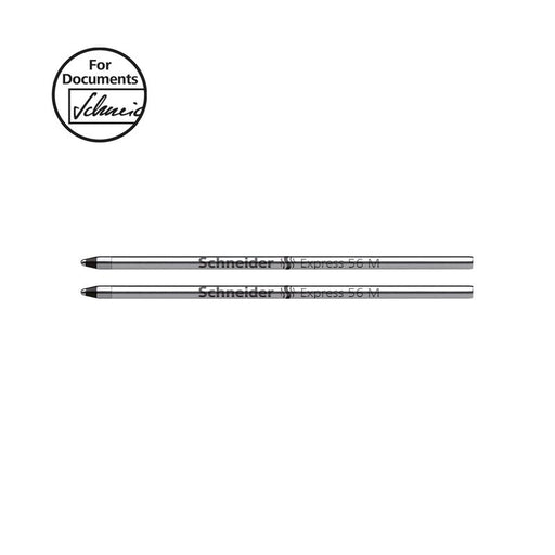 Schneider Pen Refill Ballpoint 56 Medium Black 2 pieces S77150_1