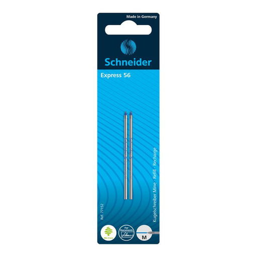 Schneider Pen Refill Ballpoint 56 Medium Blue 2 pieces S77152_2