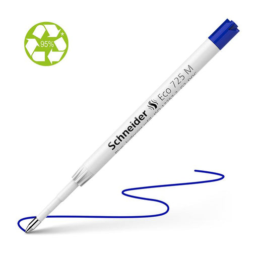 Schneider Pen Refill Ballpoint 725 Medium Blue 1 piece S172513_1