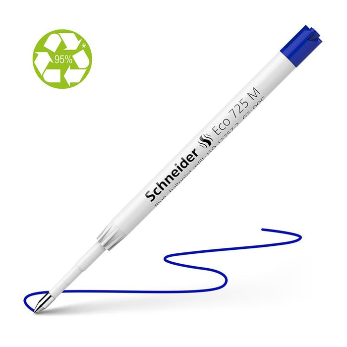 Schneider Pen Refill Ballpoint 725 Medium Blue 1 piece S172513_1