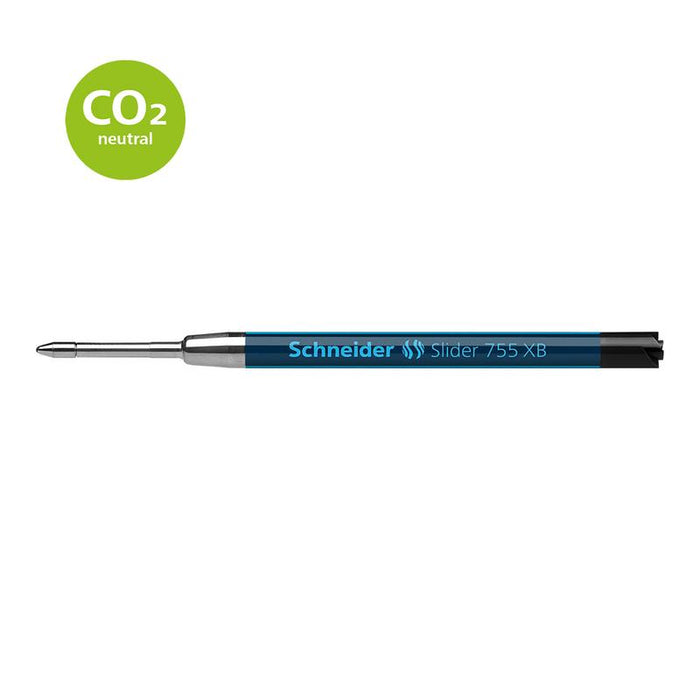 Schneider Pen Refill Ballpoint 755 Extra Broad Black 1 piece (Fits Parker) S77341_1