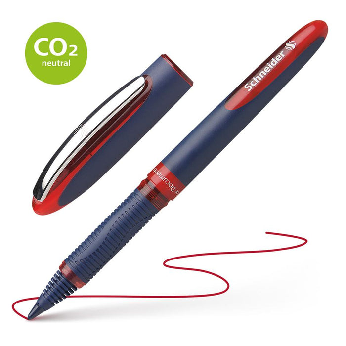 Schneider Rollerball One Business Pen 0.6mm Red S183002_1