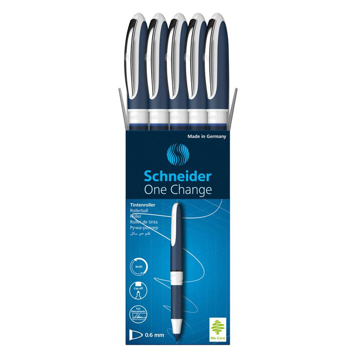 Schneider Rollerball One Change 0.6mm Blue Pen S183703_4