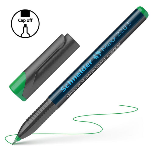 Schneider Superfine Permanent Marker Green 0.4mm S112404_1