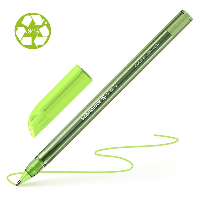 Schneider Vizz Medium Ballpoint Pen Light Green S102211_1