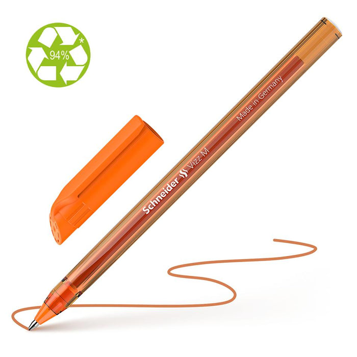 Schneider Vizz Medium Ballpoint Pen Orange S102206_1