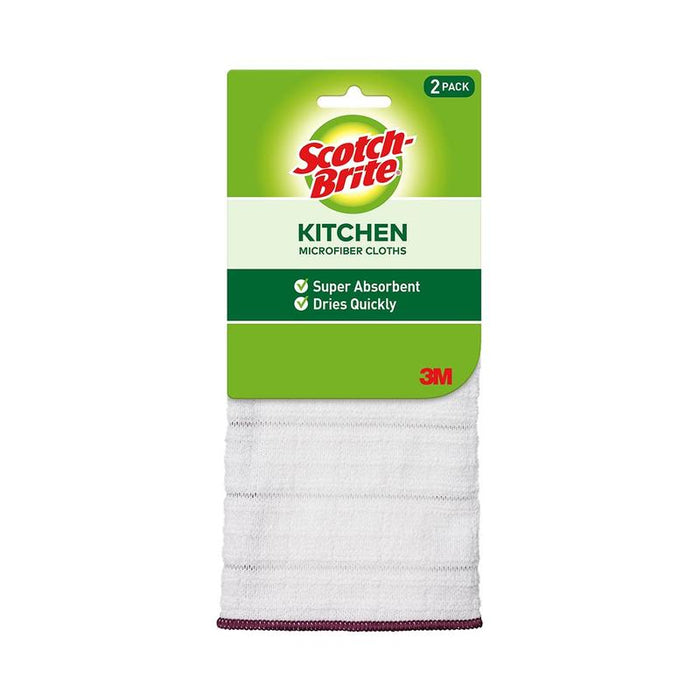 Scotch-Brite Kitchen Microfibre Cloths, Pack of 2 11323_1