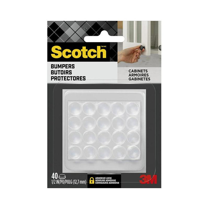 Scotch Bumpers SP951-NA Clear 12mm, Pack of 40 10768_1