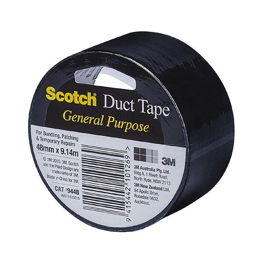 Scotch Duct Tape 944B Black 48mm x 9.14m 10872_1