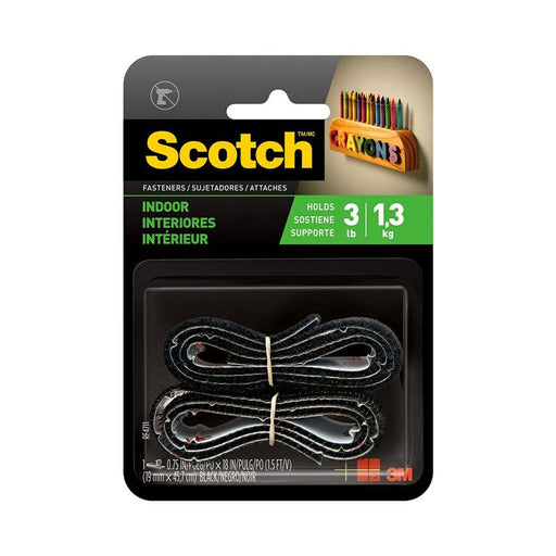 Scotch Fastener Indoor RF4711 12.7mmx4.57m Black 10671_1