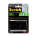 Scotch Fastener Indoor RF4731 19mmx76mm Black, Pack of 4 10672_1